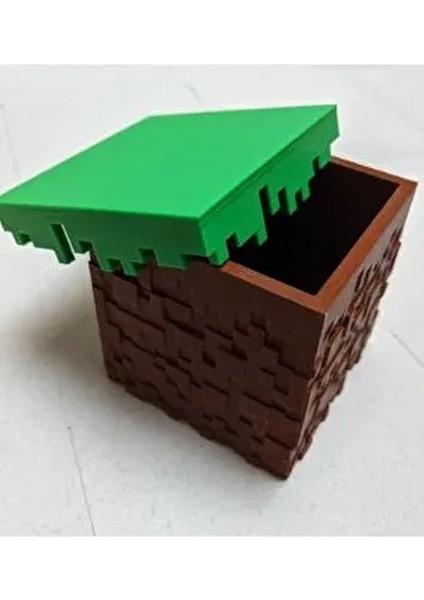 Minecraft Çim Blok Dekor Yeşil 11CM CNQRKGMF4795