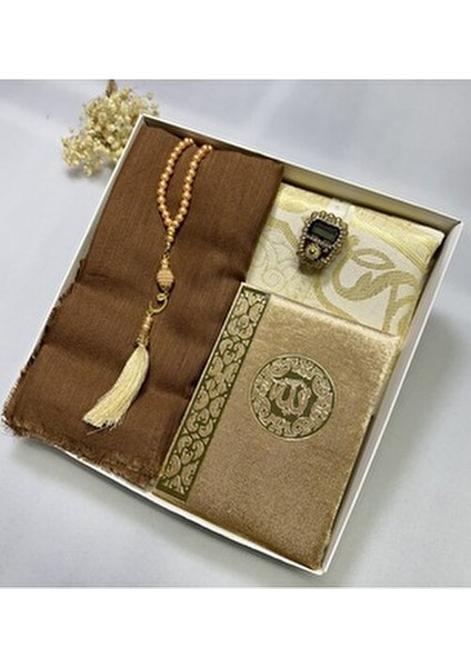 Çeyizlik, Hediyelik, Gelin Bohçası Seti, Yasin, Tesbih, Zikir Matik,seccade Seti , Seccade