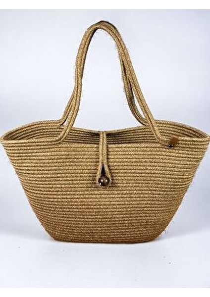 Havana Hasır Jüt Plaj Çantası Kadınlar İçin Doğaya Saygılı Tasarım Yaz Koleksiyonu fiyatları