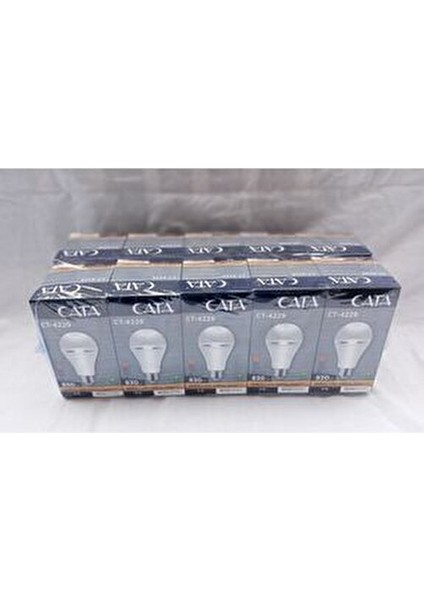 Şarjlı LED Ampül Ceta CT-4229 (10 Adet)