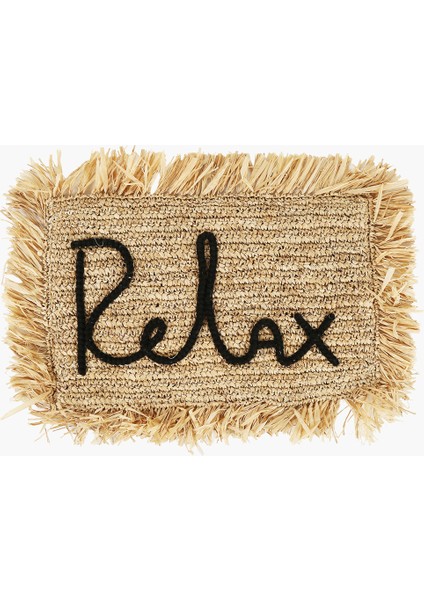 Seagras Püsküllü Relax Dikdörtgen Kırlent