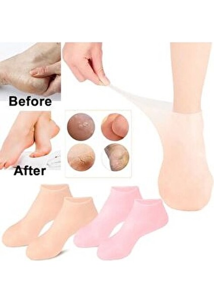 Silikon Nemlendirici Spa Jeli Topuk Çorap Ayak Bakımı Çorap fırsatları