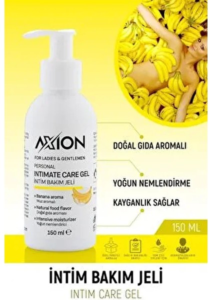 Kayganlaştırıcı Muz Aromalı - Intim Bakım Jeli - 150 ml