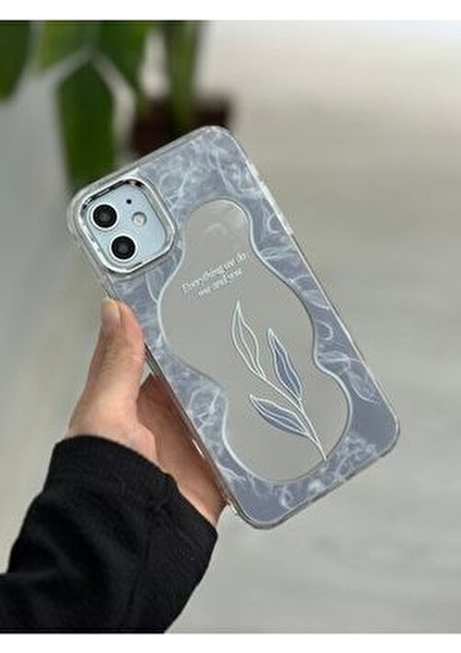 Iphone 11 Uyumlu Aynalı Tasarım Darbe Önleyici Silikon Kılıf modelleri