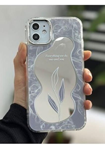 Iphone 11 Uyumlu Aynalı Tasarım Darbe Önleyici Silikon Kılıf