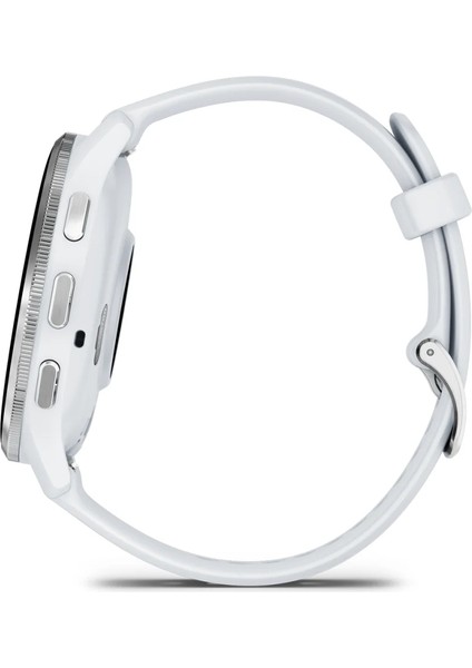 Venu 3 - Gümüş | Beyaz Kayışlı