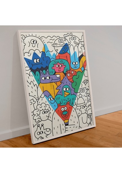 500 Parça Puzzle Neşeli Karakterlerin Dünyası indirimleri