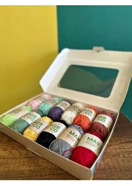 Makerco Recycled Cotton 12'li Ip Seti fiyatları