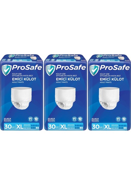 Emici Külot Hasta Bezi Xl-Extra Large 90 Adet (3pk*30)