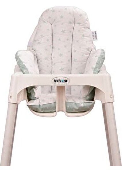 Çift Taraflı Bebek Mama Sandalyesi Minderi - Pamuklu Rahat Elyaf Dolgulu Mama Sandalyesi Yastığı fiyatları