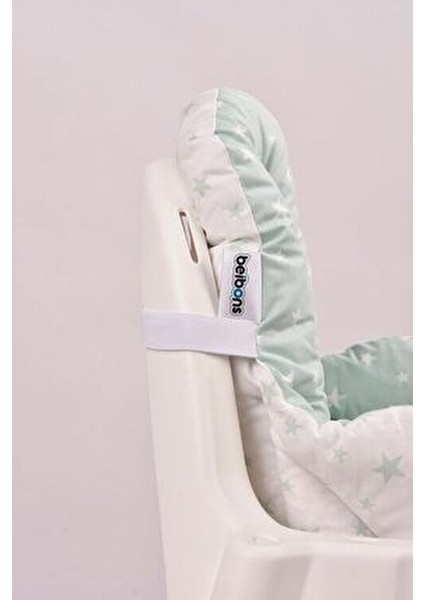 Çift Taraflı Bebek Mama Sandalyesi Minderi - Pamuklu Rahat Elyaf Dolgulu Mama Sandalyesi Yastığı modelleri