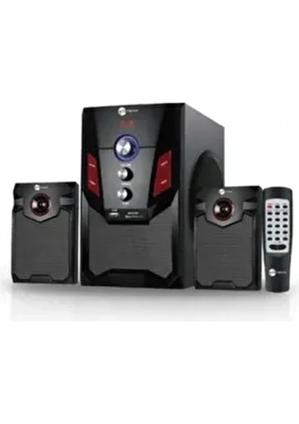 Kumandalı Radyo Bluetooth Sd Kart USB Bass Ses Sistemi Hoparlör