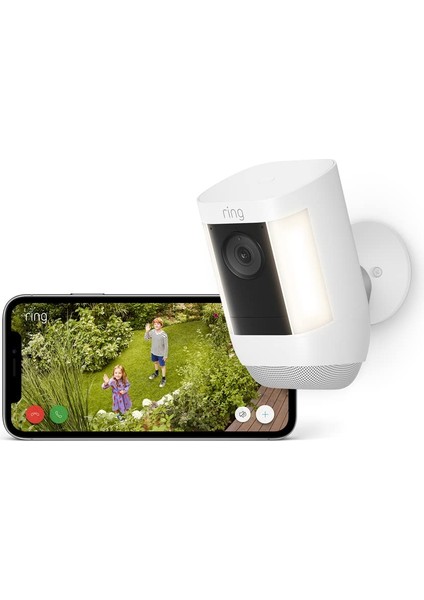 Amazon Ring Spotlight Cam Pro Akülü Güvenlik Kamerası – 2k Video, 3D Hareket Algılama, Çift LED Spot Işık, Geniş Açılı Gece Görüş, Alarm, Kablosuz Kurulum fiyatları