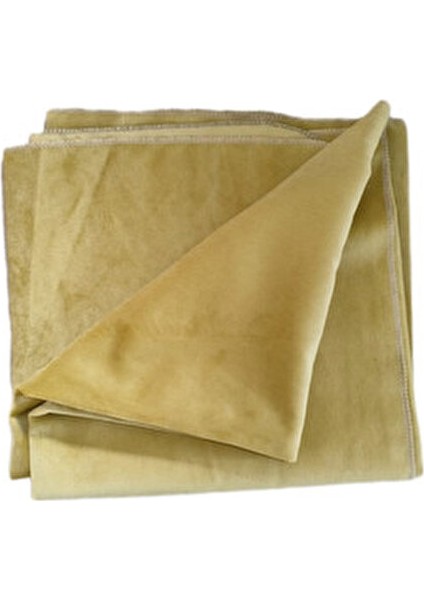 Okey Oyun Masa Örtüsü Kadife 140X140 Sarı