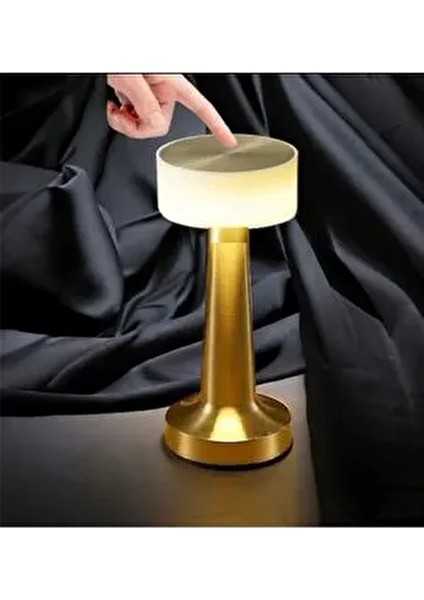 Dokunmatik Led Masa Lambası - 3 Renk Modlu