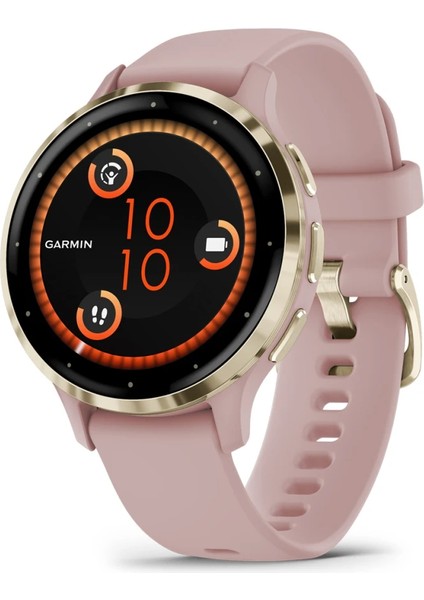 Venu 3S - Soft Gold | Pembe Kayışlı