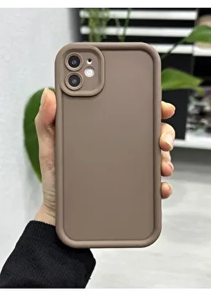 Iphone 11 Uyumlu ( 12 Görünümlü Köşeli ) Darbe Önleyici Mat Lansman Silikon Kılıf fiyatları