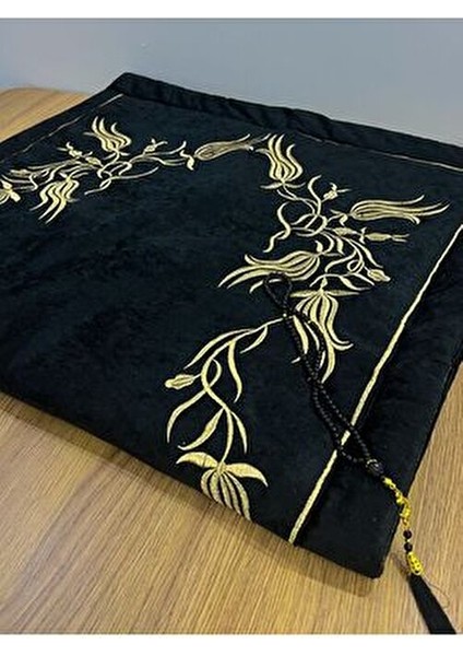 Sırma Işleme Seccade Tesbihli Gelin Damat Bohçası Hediyelik Çeyizlik