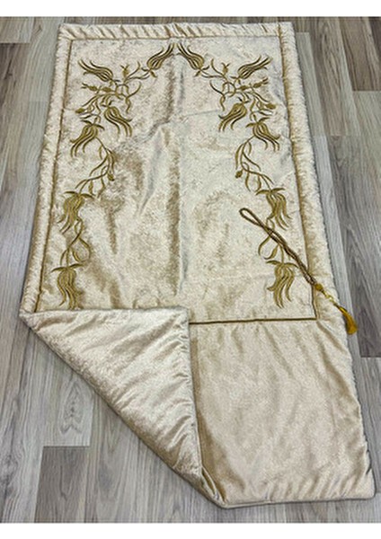 Sırma Işleme Seccade Tesbihli Gelin Damat Bohçası Hediyelik Çeyizlik indirimleri