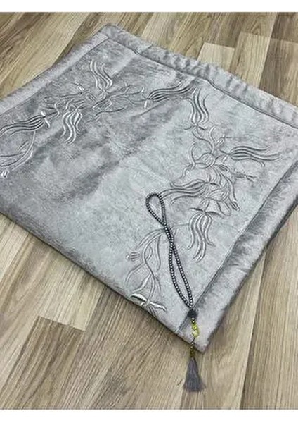 Sırma Işleme Seccade Tesbihli Gelin Damat Bohçası Hediyelik Çeyizlik