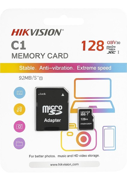 Storemax Hs-Tf-C1 128 GB Micro Sd