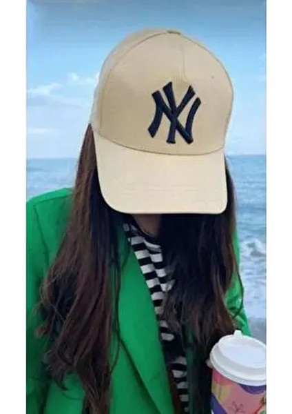 Unisex Bej Spor Şapka