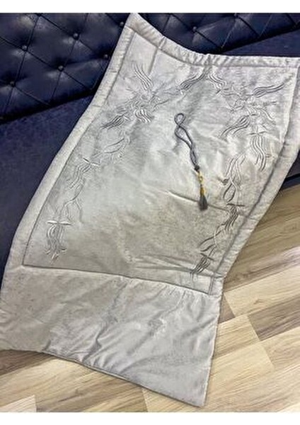 Sırma Işleme Seccade Tesbihli Gelin Damat Bohçası Hediyelik Çeyizlik