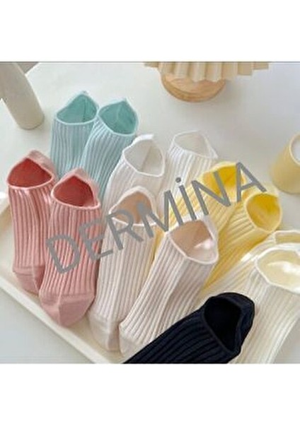 Kadın Patik Çorap 7'li Derbili – Renkli Pamuklu, Kaymaz ve Spor Ayakkabıya Uygun fiyatları