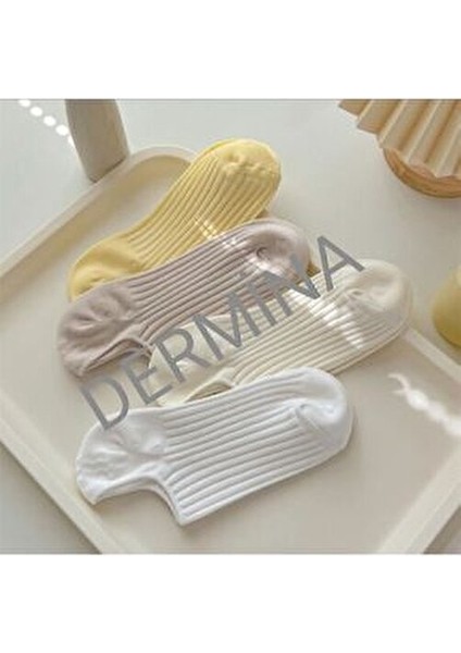 Kadın Patik Çorap 7'li Derbili – Renkli Pamuklu, Kaymaz ve Spor Ayakkabıya Uygun modelleri