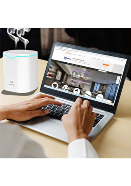 Büyük Boy Ultrasonik Hava Nemlendirici Buhar Makinası Bebek Çocuk Odaları Için Humidifer 7 Renk Rgb modelleri