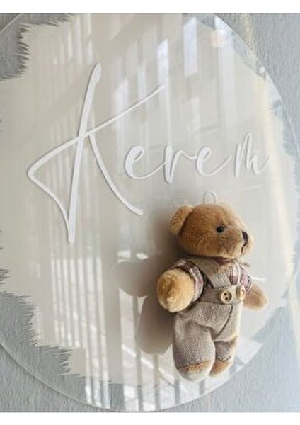 Bebek Kapı Süsü- Pileksi Ayıcıklı Kapı Süsü-