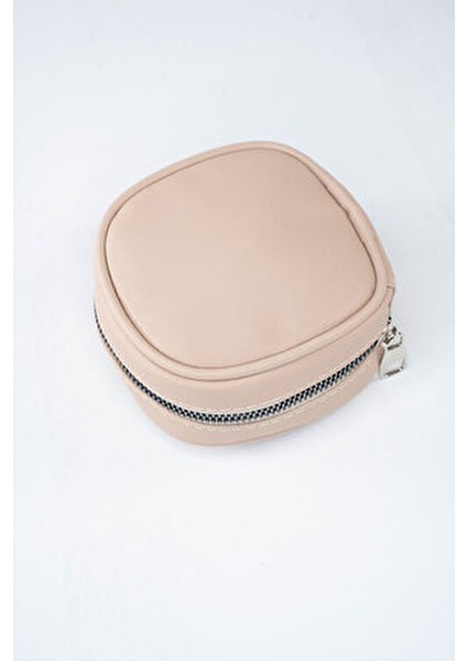 Mini Makyaj Çantası Suni Deri Organizer Özellikli - Kozmetik Çantası fiyatları