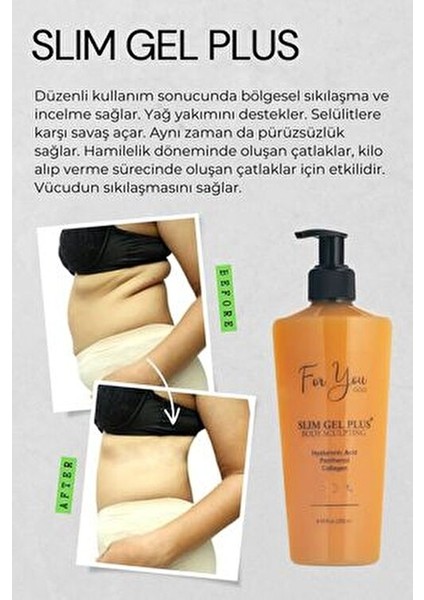 2'li Fırsat Slım Jel Plus -Sıkılaştırıcı-–çatlak Karşıtı ve Selülit Kremi fırsatları