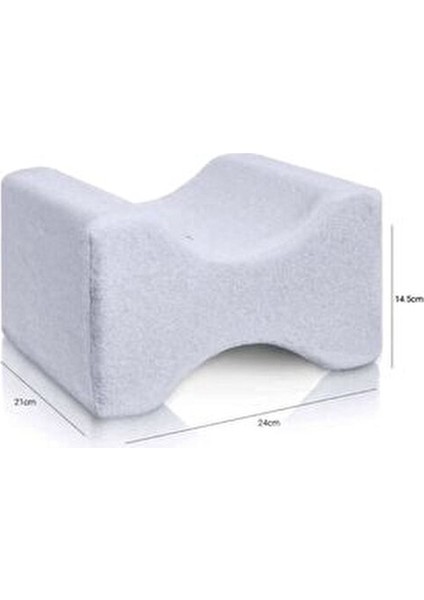Bacak Arası Yastık Hafızalı Köpük Diz Yastığı Yan Uyuyanlar Için Ortopedik Diz Yastığı Uyku Siyatik fırsatları