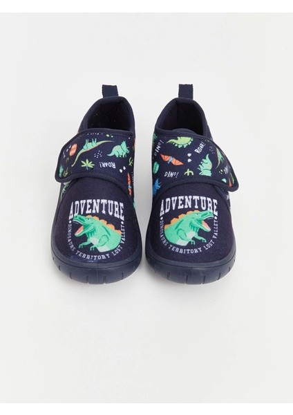 Lcw Steps Lacivert Dinozor Baskılı Erkek Çocuk Panduf fiyatları