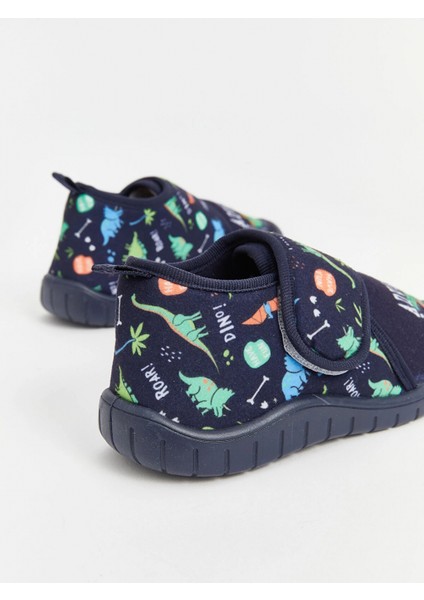 Lcw Steps Lacivert Dinozor Baskılı Erkek Çocuk Panduf fırsatları