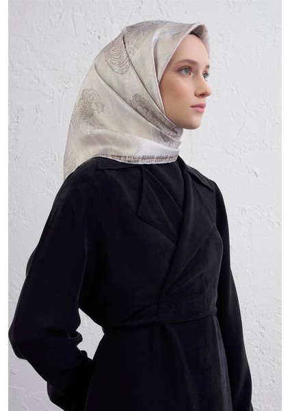 Saf Ipek Sura Eşarp 9428D 35