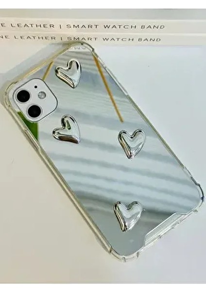 Iphone 11 Uyumlu Aynalı Tasarım Darbe Önleyici Silikon Kılıf modelleri