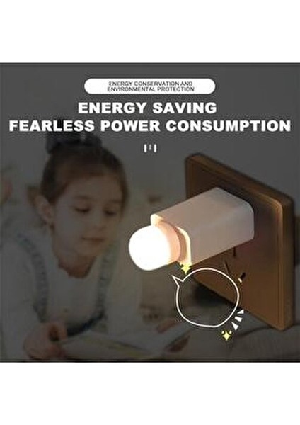 USB LED Mini Beyaz Işık Lamba Gece Aydınlatma Gece Lambası Kitap Okuma Işığı