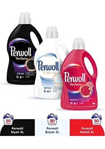 Camasır Sıvısı 3lt Sıyah Beyaz Renklı fiyatları