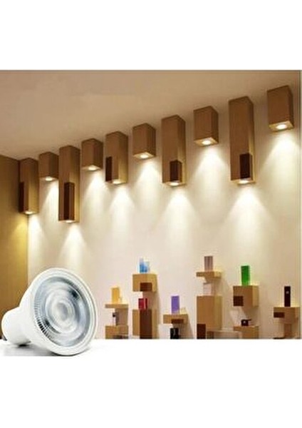 5 Adet - 7W Çanak LED Ampul - Spot Ampülü Ct 4215 (Gün Işığı) indirimleri