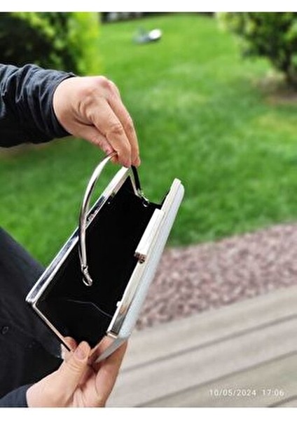 Lowell Abiye Çanta Kutu Gece Şık Çanta El Kulplu indirimleri