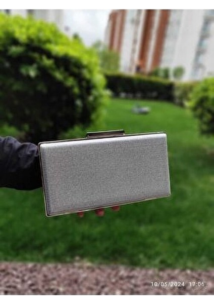 Lowell Abiye Çanta Kutu Gece Şık Çanta El Kulplu