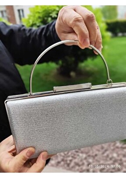 Lowell Abiye Çanta Kutu Gece Şık Çanta El Kulplu