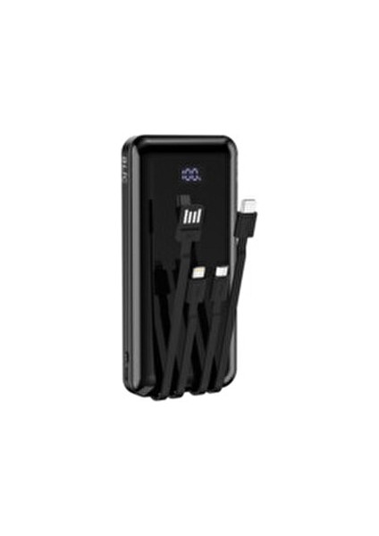 Dijital Göstergeli 10000 mAh Powerbank 2.1A Çıkış Gücü fırsatları
