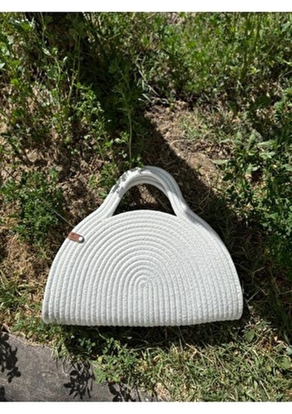 Mia Hasır Jüt Clutch Çanta modelleri