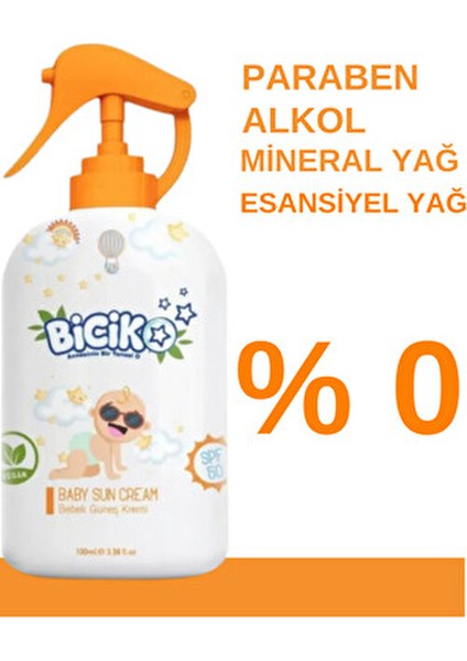 Güneş Kremi Sprey Başlık Organik Filtre 200ML fiyatları