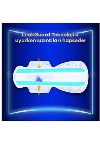 hijyenik Ped Ultra Gece Ekstra Max 14' Lü 6 Adet