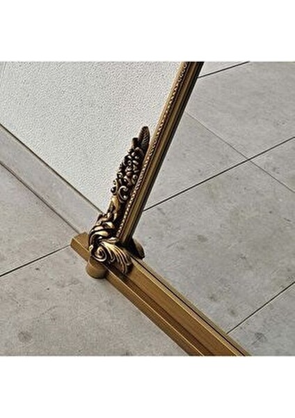 200X120 cm Ahşap Oyma 3 Boyutlu Boy Aynası - Özel Ahşap Üretim Dev Boy Aynası - Gold modelleri
