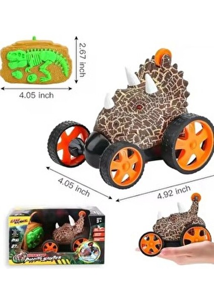 Uzaktan Kumandalı Araba Takla Atan 360 Derece Akrobat Dinazor Araba modelleri